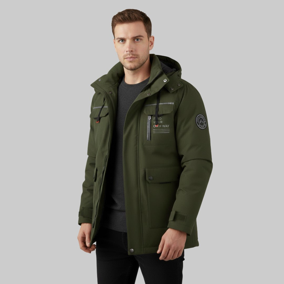 Veste imperméable pour homme élégante