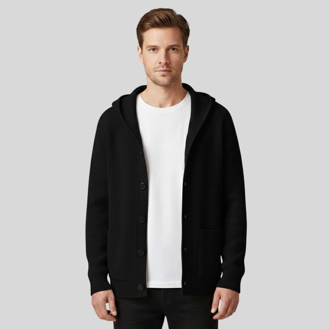 Gilet élégant et chaud avec capuche