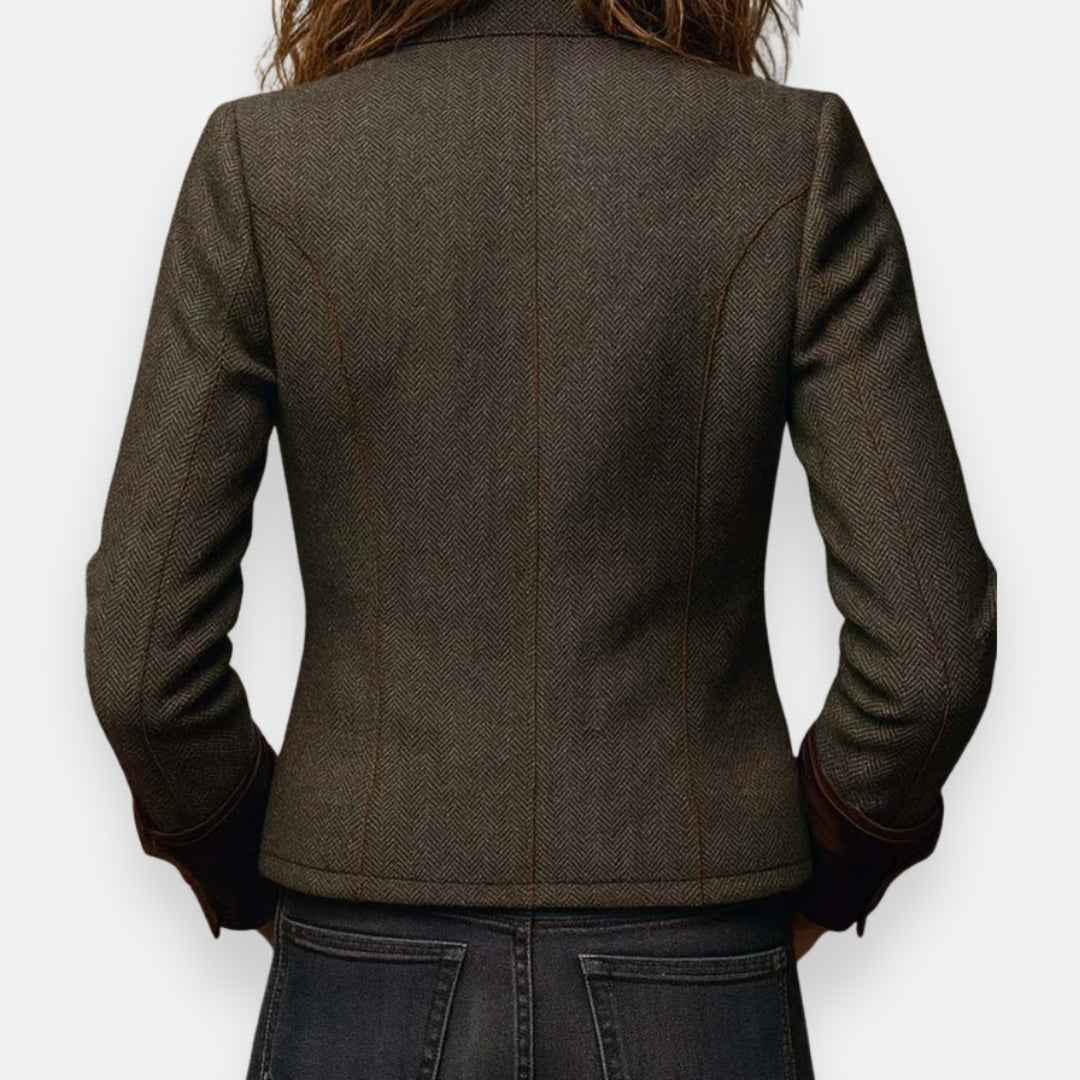 Gilet élégant avec des détails en velours