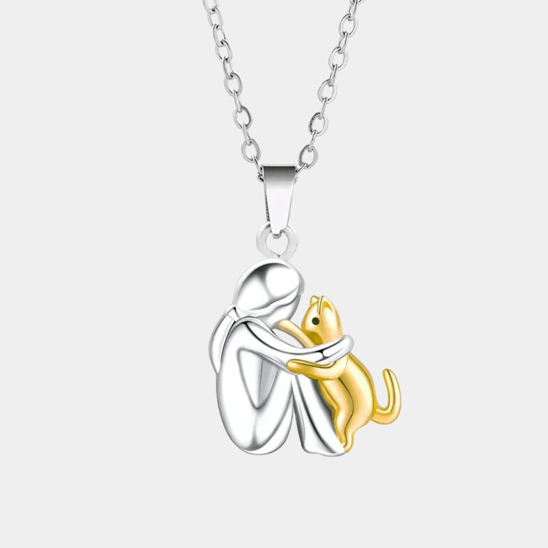 Collier en forme de chat