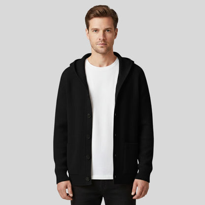 Gilet élégant et chaud avec capuche