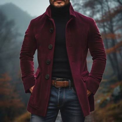 Veste blazer élégante en velours côtelé