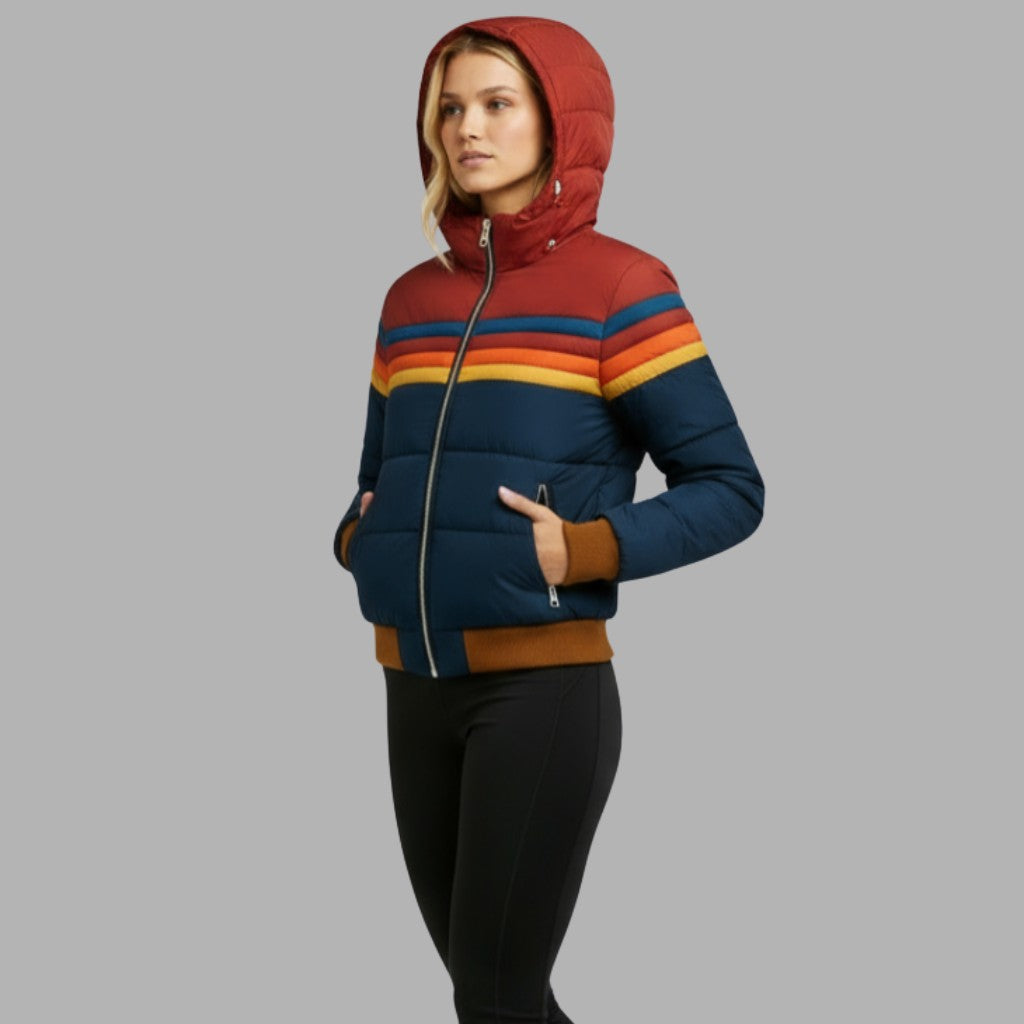 Doudoune Multicolore
