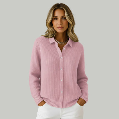 Gilet classique en maille avec boutons