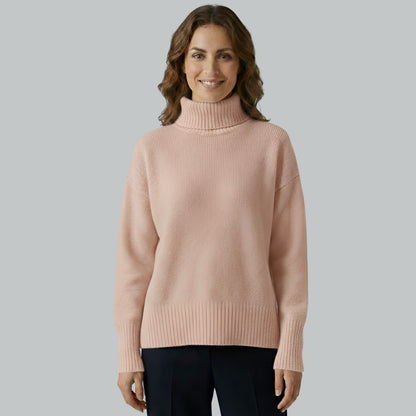 Pull doux à col roulé