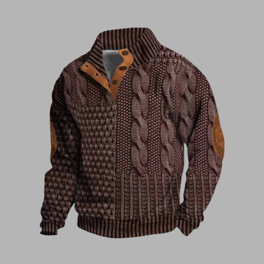 Pull vintage en maille