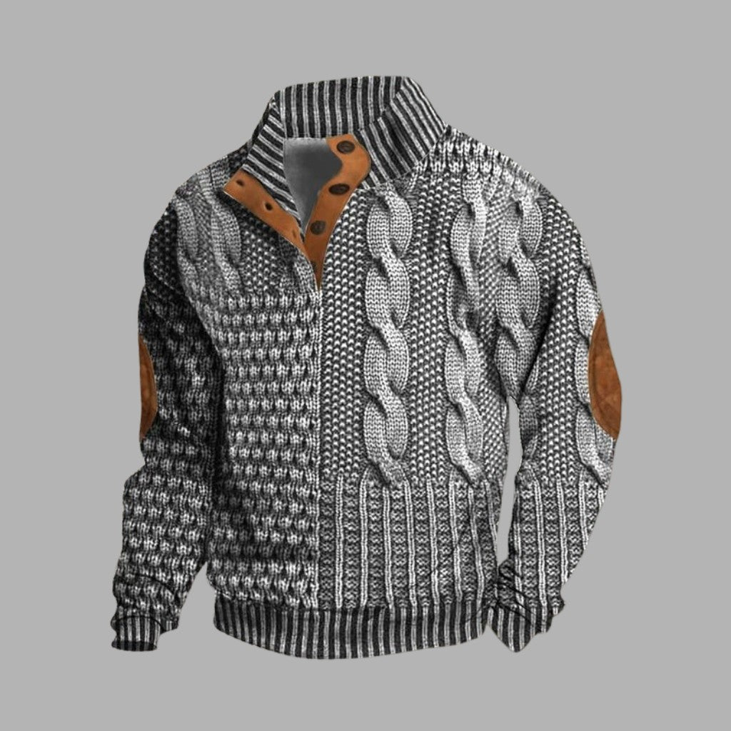 Pull vintage en maille