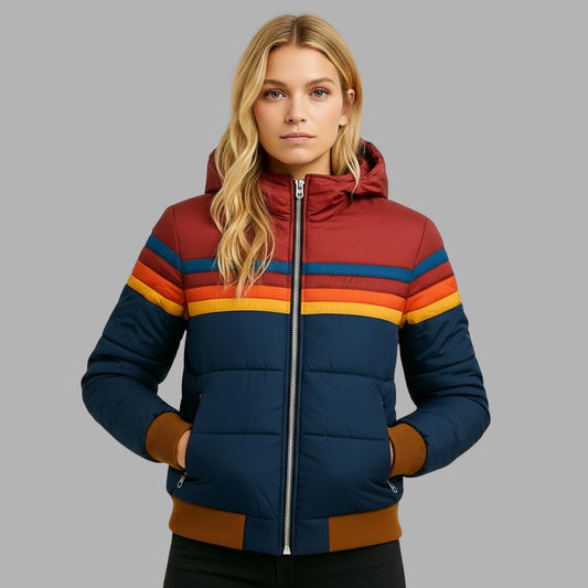 Doudoune Multicolore